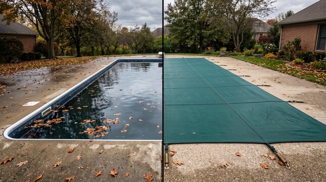 Seasonal Home Swimming Pool Maintenance: Open and Covered for Winter