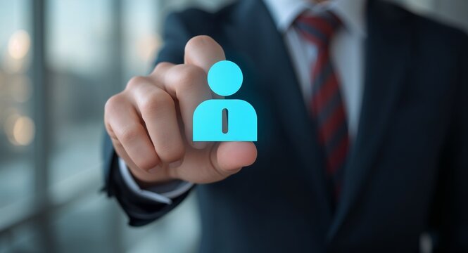 Confidential icon with copy space for business presentations, A modern confidential icon design with generous copy space perfect for enhancing business presentations and slideshows with visual