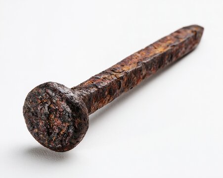 Rusty Nail Close-Up