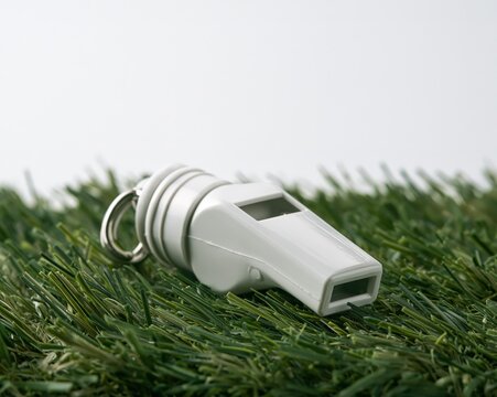 White Whistle on Artificial Turf Field