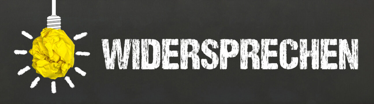 widersprechen	
