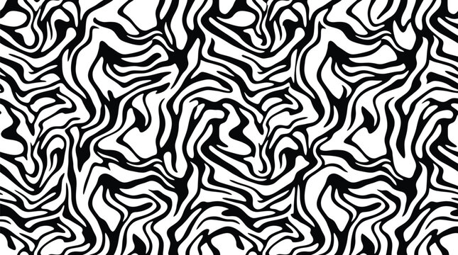 Liquid marble wavy line pattern for modern fashion printing.