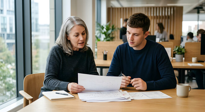 Generationen&uuml;bergreifende Zusammenarbeit im modernen B&uuml;ro
