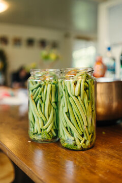 Pickling Green Beans