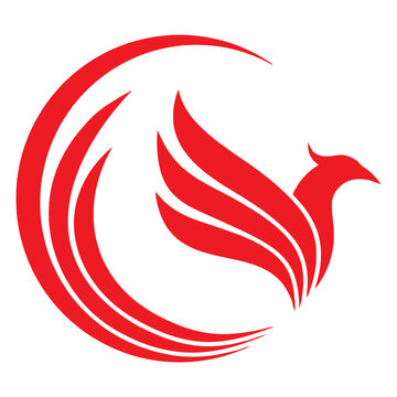 Phoenix Logo Design Free Download &ndash; Creative Vector Template