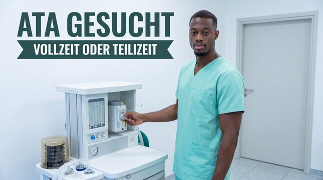 ATA gesucht An&auml;sthesietechnischer Assistent in Vollzeit oder Teilzeit
