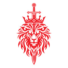 Fototapeta premium Lion Logo Design Free Download – Creative Vector Template