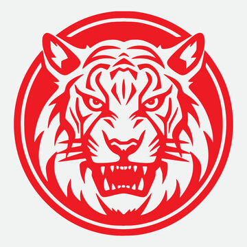 Creative Tiger Logo Design Vector for Business Branding