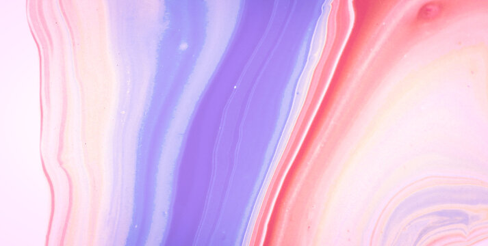 Liquid and Water Patterns in a Grunge Art Illustration