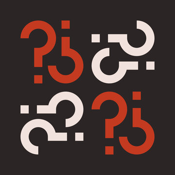 QR code of question marks