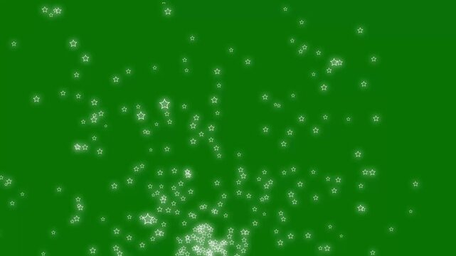 Many white question marks falling on green screen background, chroma key motion graphic effect, glowing question symbols, confused effect, raining animation, 4k video overlay.