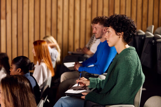 Students Listen to a Lecture