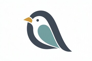 Naklejka premium vector illustration of a bird