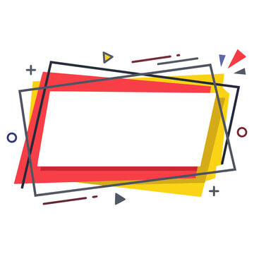 Colorful Abstract Empty Frame Collection