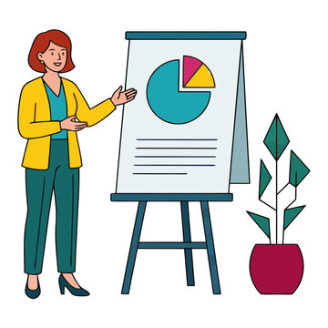 Businessman Analyzing Growth Strategy Charts