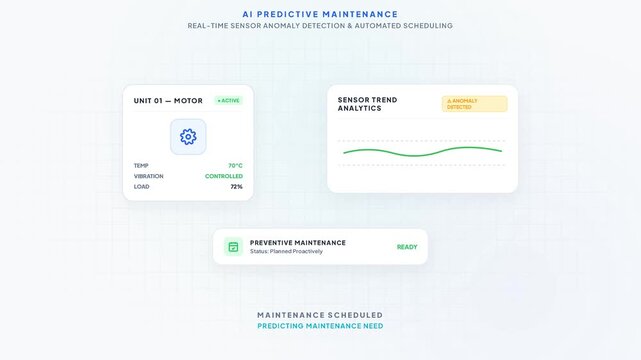 AI Predictive Maintenance with Sensor Monitoring and Failure Prevention