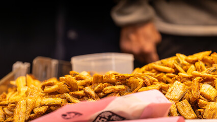 Obraz premium Dried Fish at Dihua Street Market