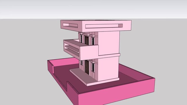 Duplex villa