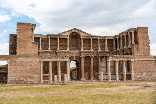Gymnasium of Sardis Ancient City, Sart, Manisa, Turkiye