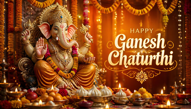 Ganesh Chaturthi background