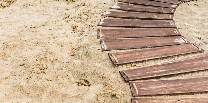 Wooden path
