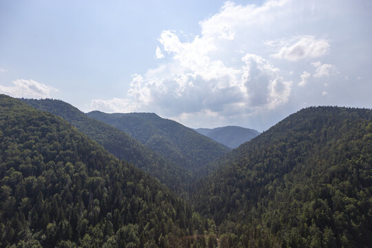 Slowakisches Paradies, berge und Schluchte