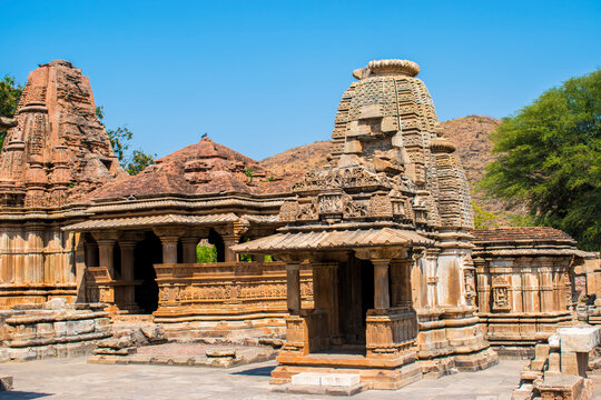 Sahastrabahu Temple or sas bahu mandir in Nagda near udaipur Rajasthan