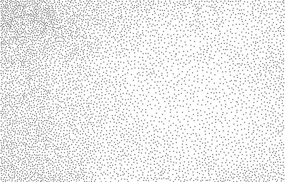 Stippling texture creates fine dot patterns.