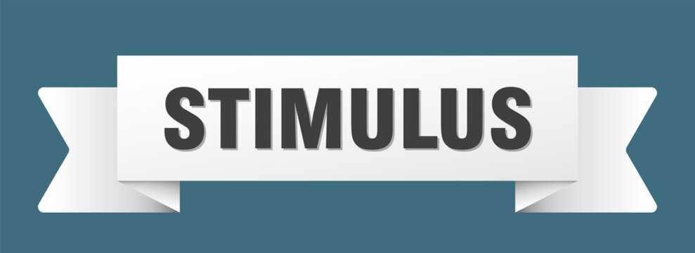 stimulus ribbon isolated on transparent background. stimulus ribbon