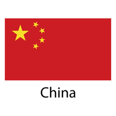 China national flag © Vexels