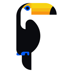 Toucan illustration © Vexels
