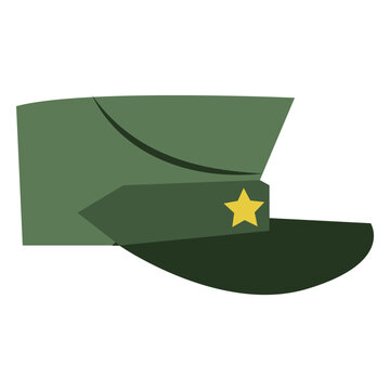 Military kepi cap