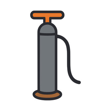 Hand pump icon