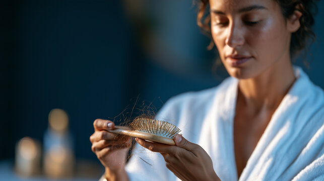 Female scientist examining a small zebrafish specimen in her hands inside a laboratory, zebrafish research, aquatic model organism, biomedical study, genetics, toxicology