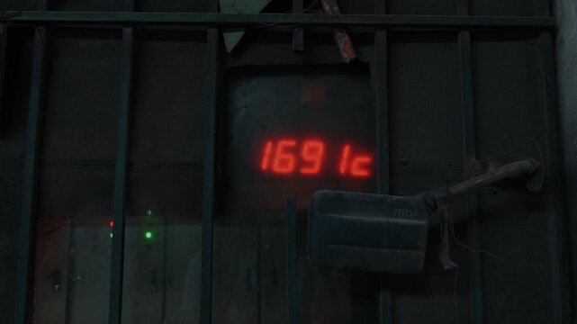 Extreme Temperature Inside an Industrial Furnace