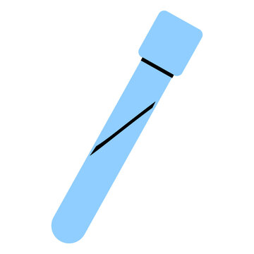Hospital test tube color
