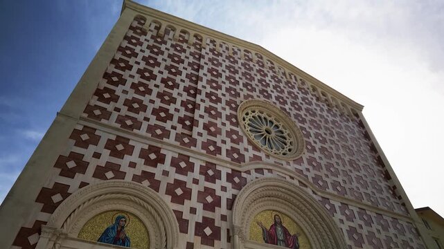 Manoppello, Abruzzo. The Basilica of the Holy Face