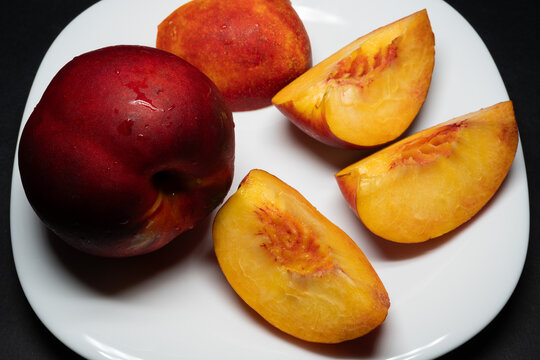 The nectarine peach (commonly called a nectarine)