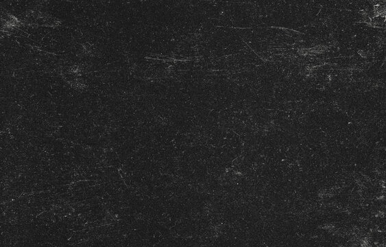 Dark Grunge Film Grain Texture Overlay with Dust Particles and Fine Scratch Details