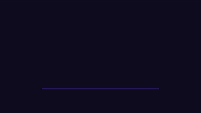 Minimalist bouncing ball animation with gradient sphere and shadow on dark 4k background