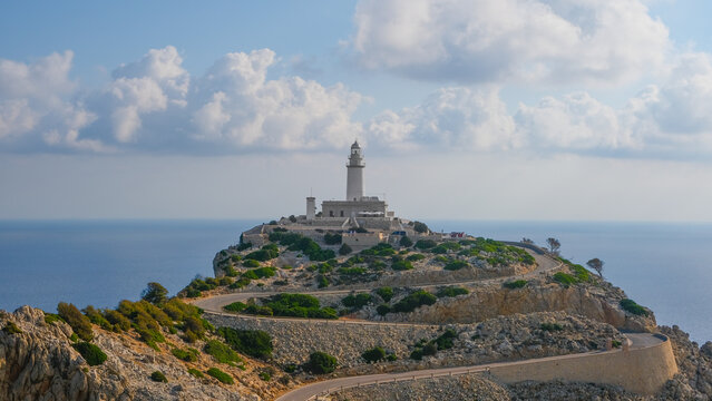 Cap de Formentor Lighthouse Under Blue Sky