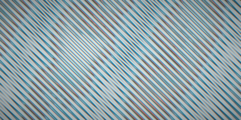 Obraz premium Meditative teal and blue moire waves shimmer through a grainy field, ideal for a calm background or poster design.