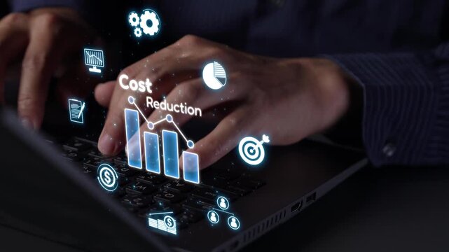 Cost reduction and cost saving through digital transformation, business cost optimization, operational cost reduction, financial savings, and resource efficiency strategies for business success. Muxer