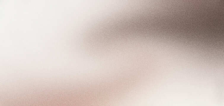 Brown beige grainy gradient background, poster backdrop, noise texture smooth header wide banner design