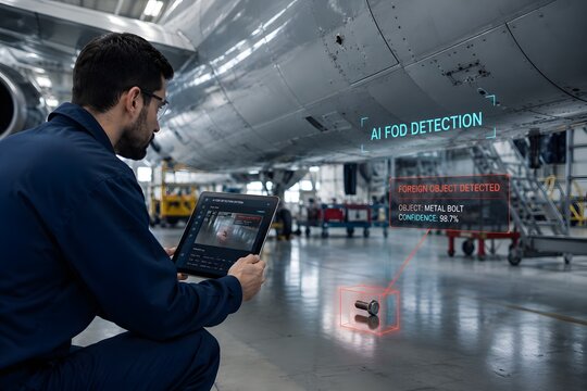 Foreign Object Detection in Aircraft Maintenance