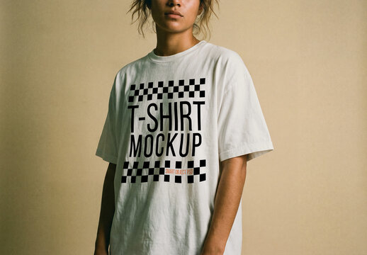 Oversized T-Shirt Mockup