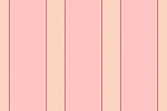 Mye texture pattern vertical, tee stripe background vector. Toyal seamless textile fabric lines in light and bisque colors.