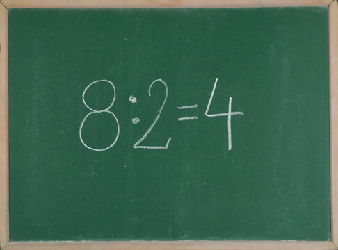 Math division equation