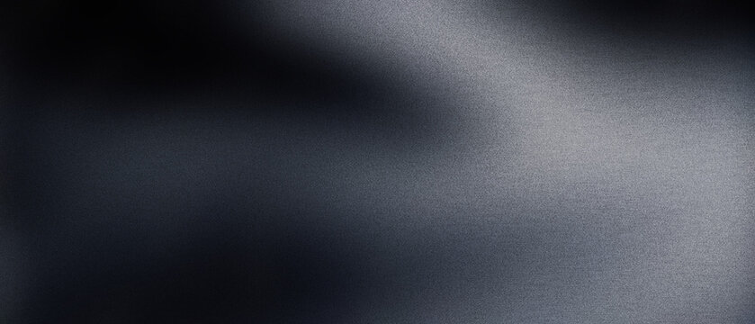 Industrial corrugated metal texture with vertical lines and dramatic lighting. Dark metallic background with silver highlights. Abstract steel surface for architectural and automotive design.