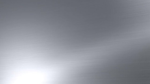 Brushed Metal Surface with Soft Light Reflection and Texture Lines
